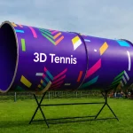 3D Tennis Activity Station