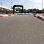 view from FPV car