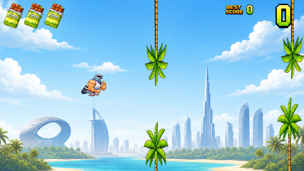 push to fly game