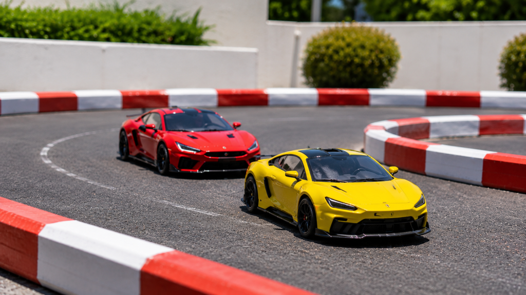 RC cars racing