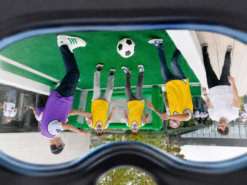view from australlian football