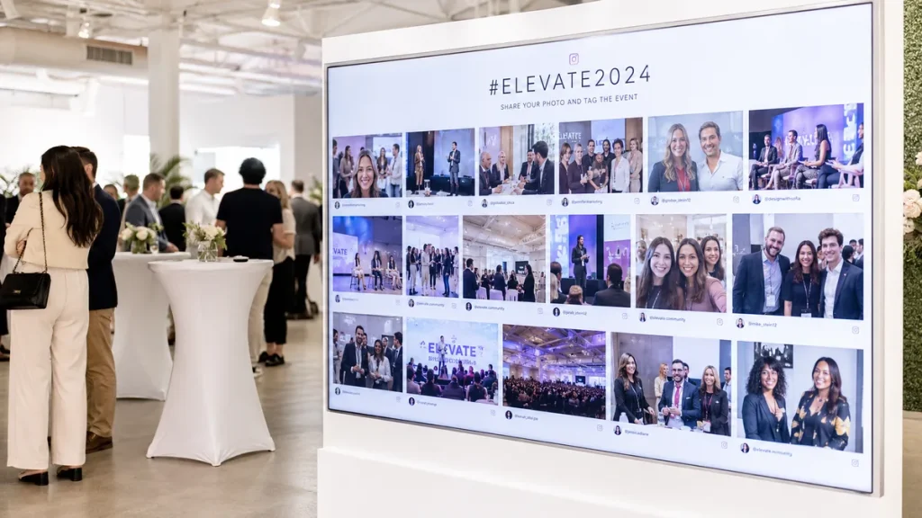 insta wall in event