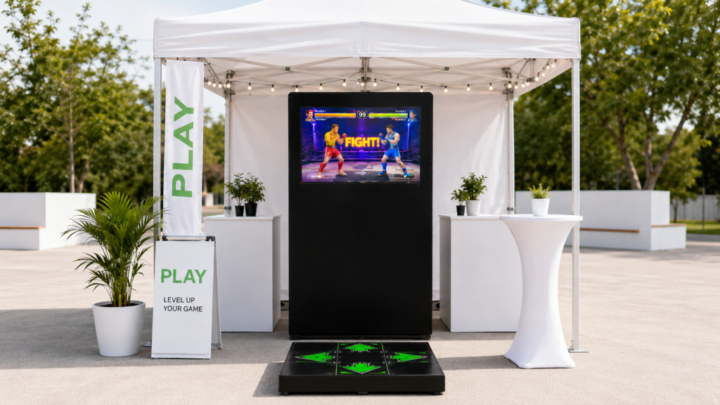 setup of interactive game