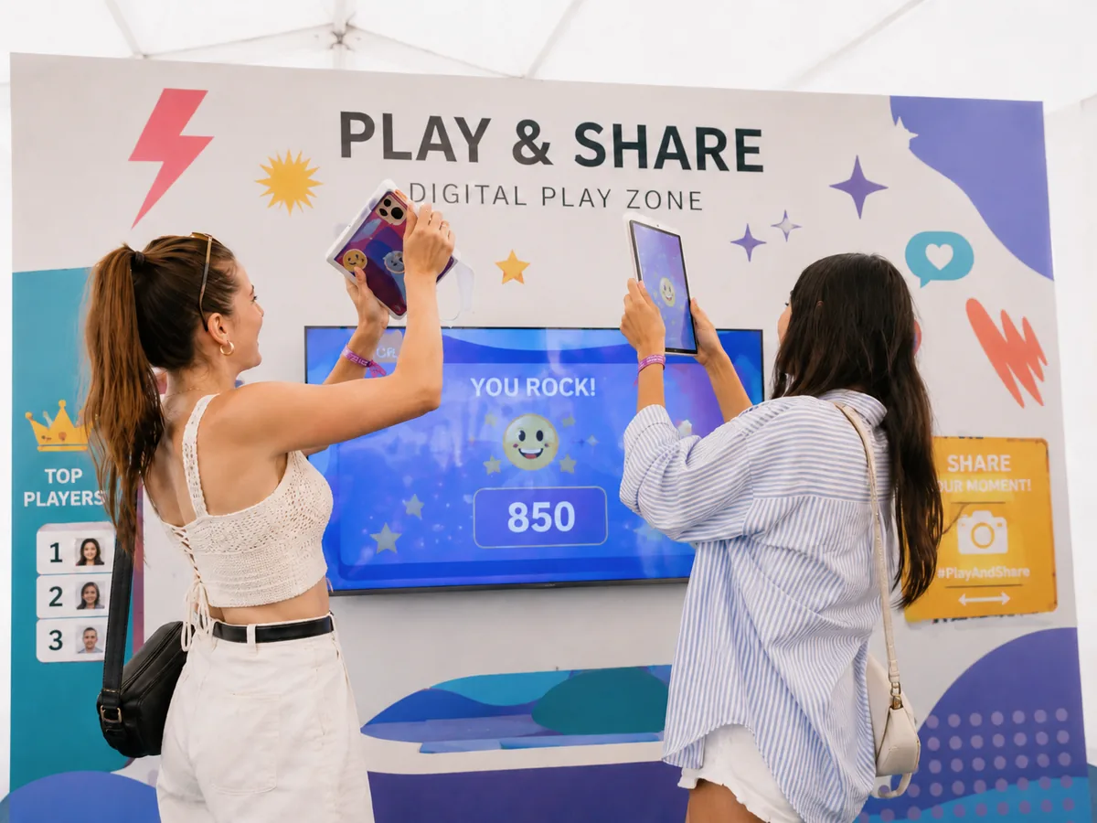 people playing shake race game