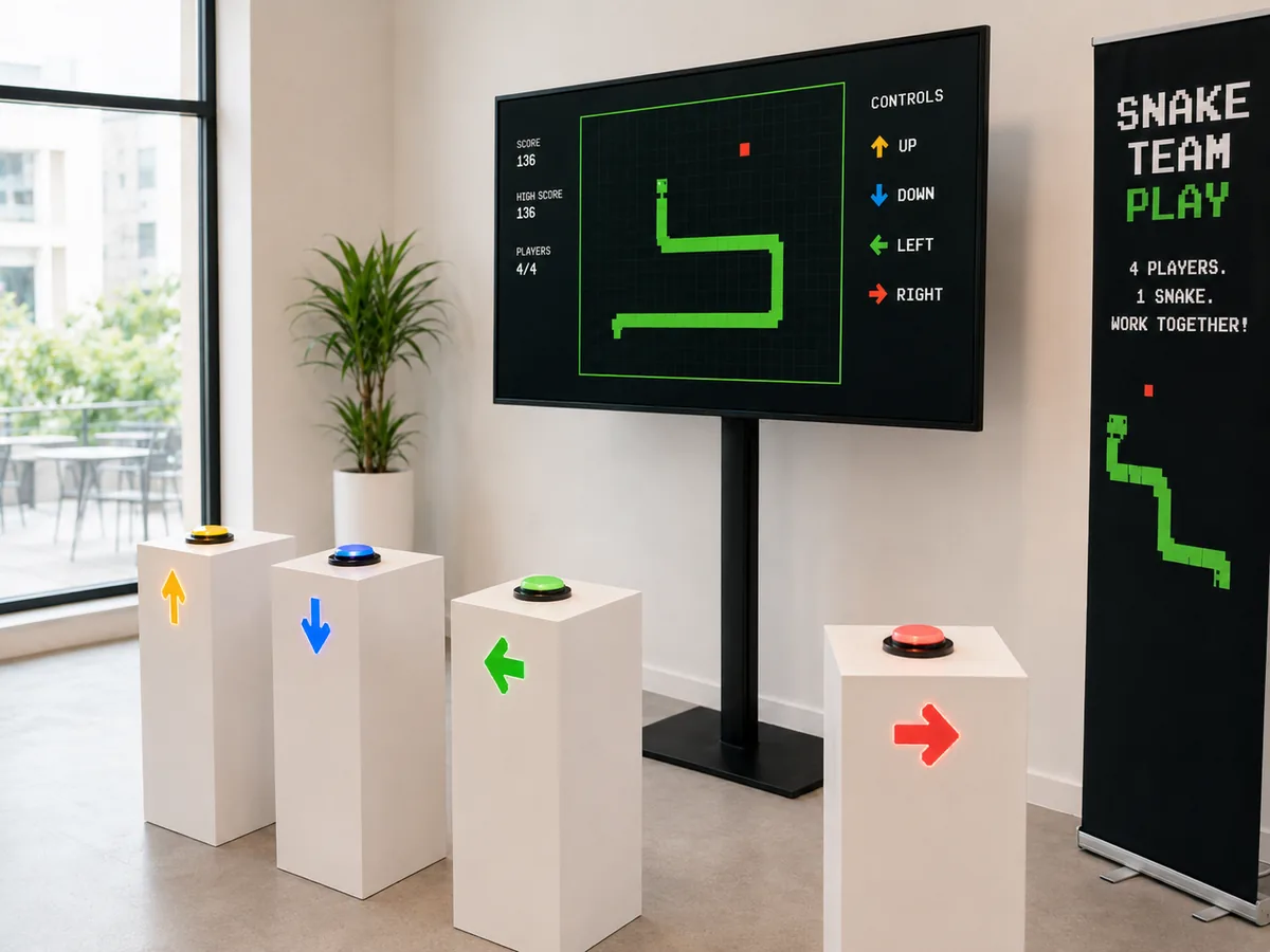 team snake setup