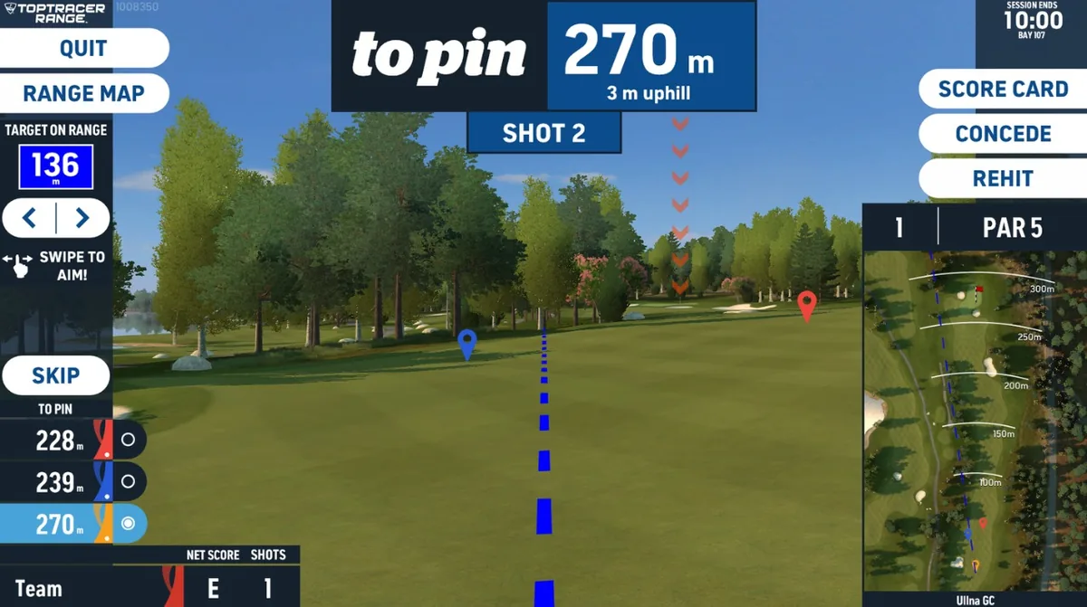 Gameplay of VR Golf Game