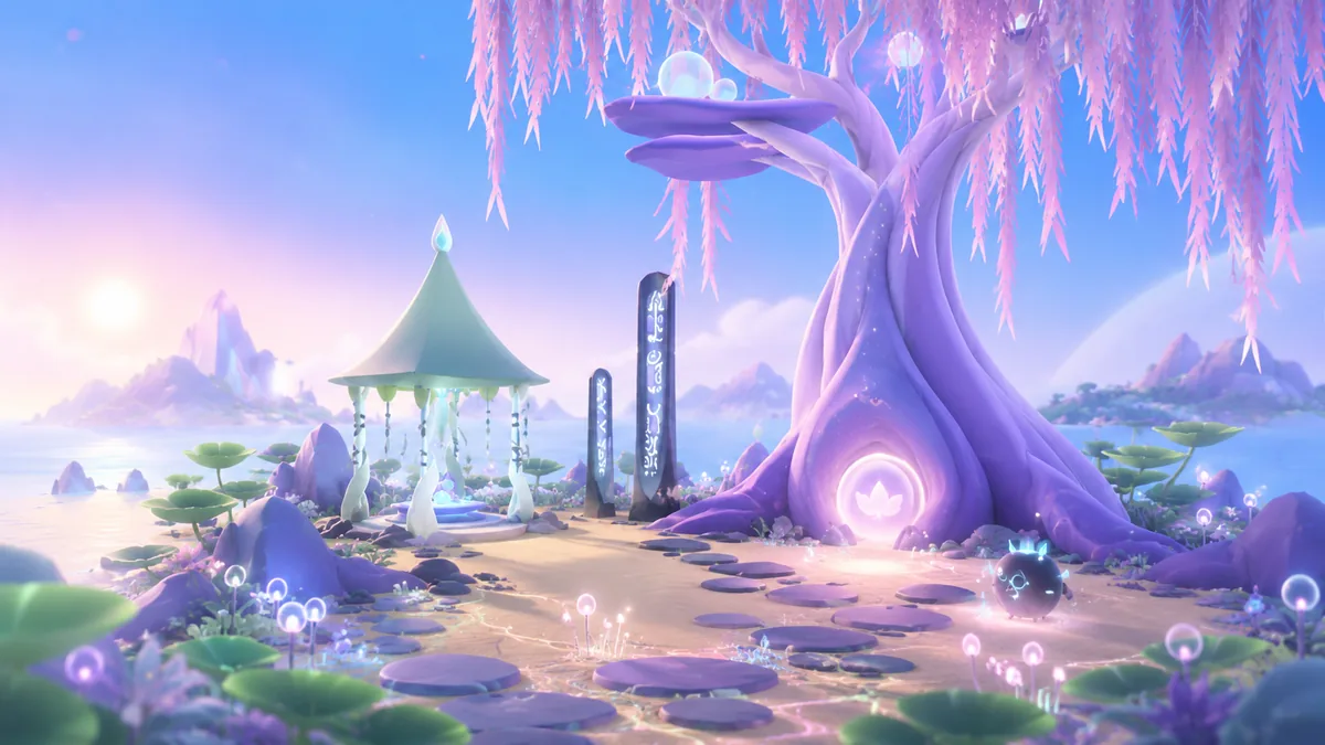 VR Meditation Game inside