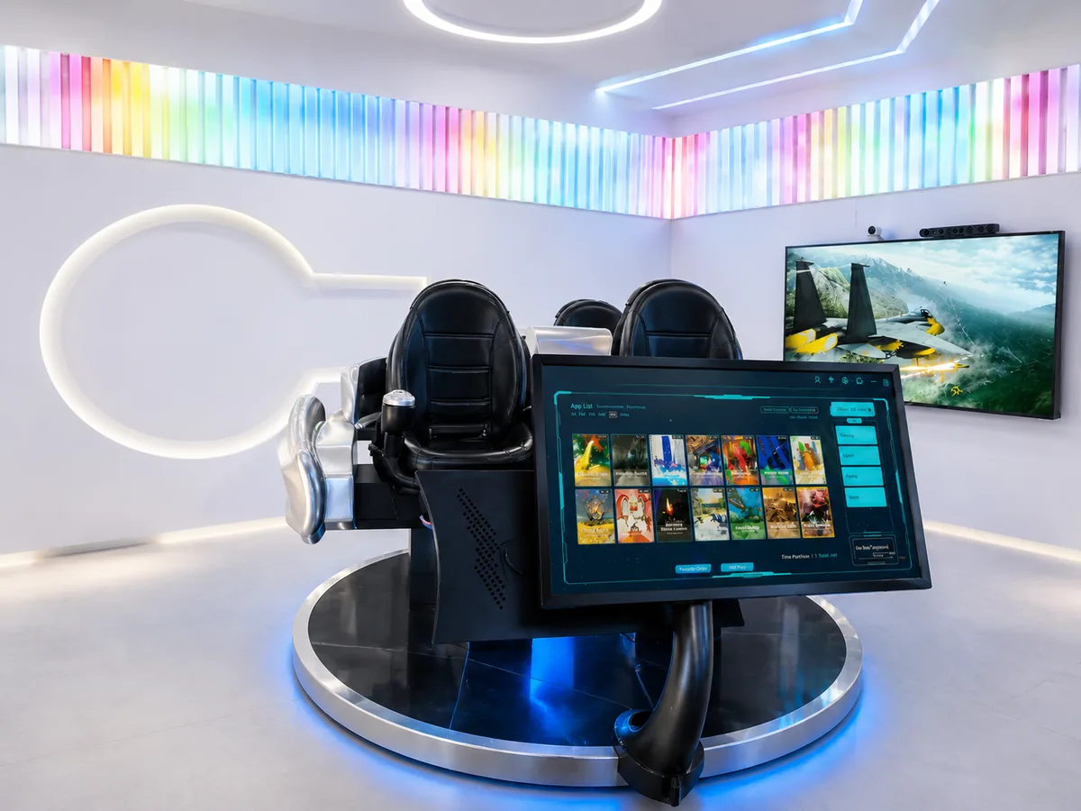 VR Space Shuttle Setup