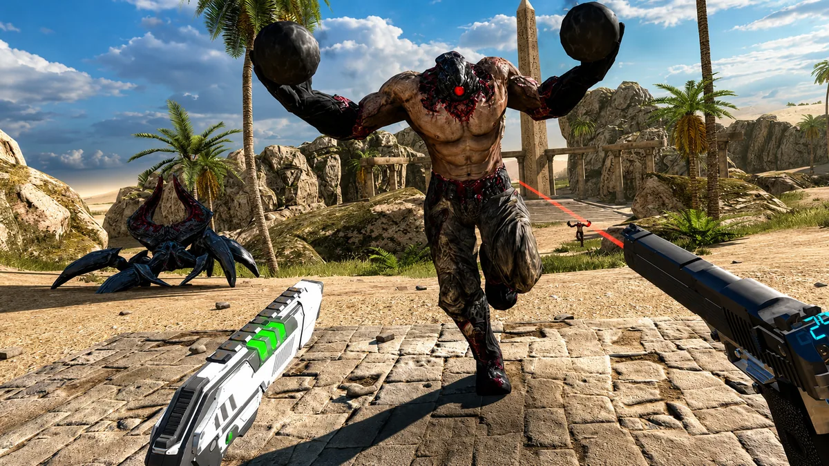 VR game Serious Sam