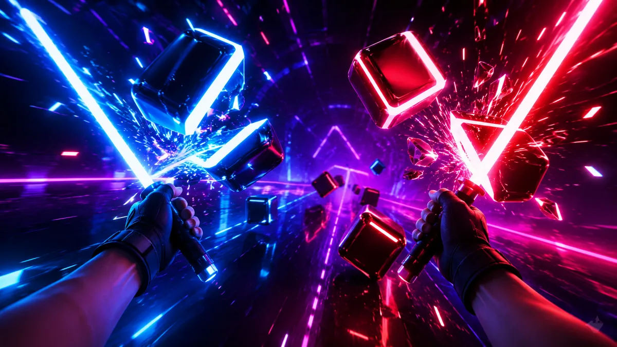 VR Rythm Blades