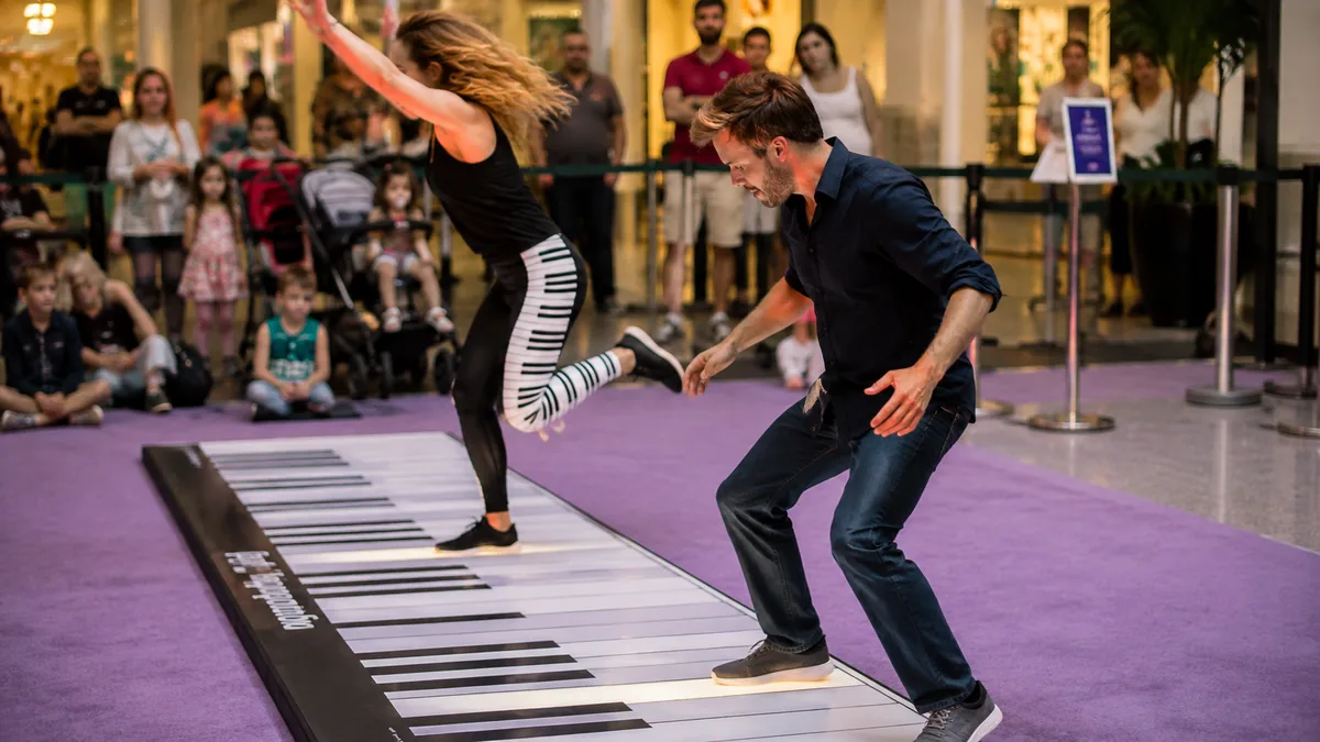 big piano game event