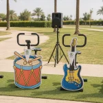 music bikes setup