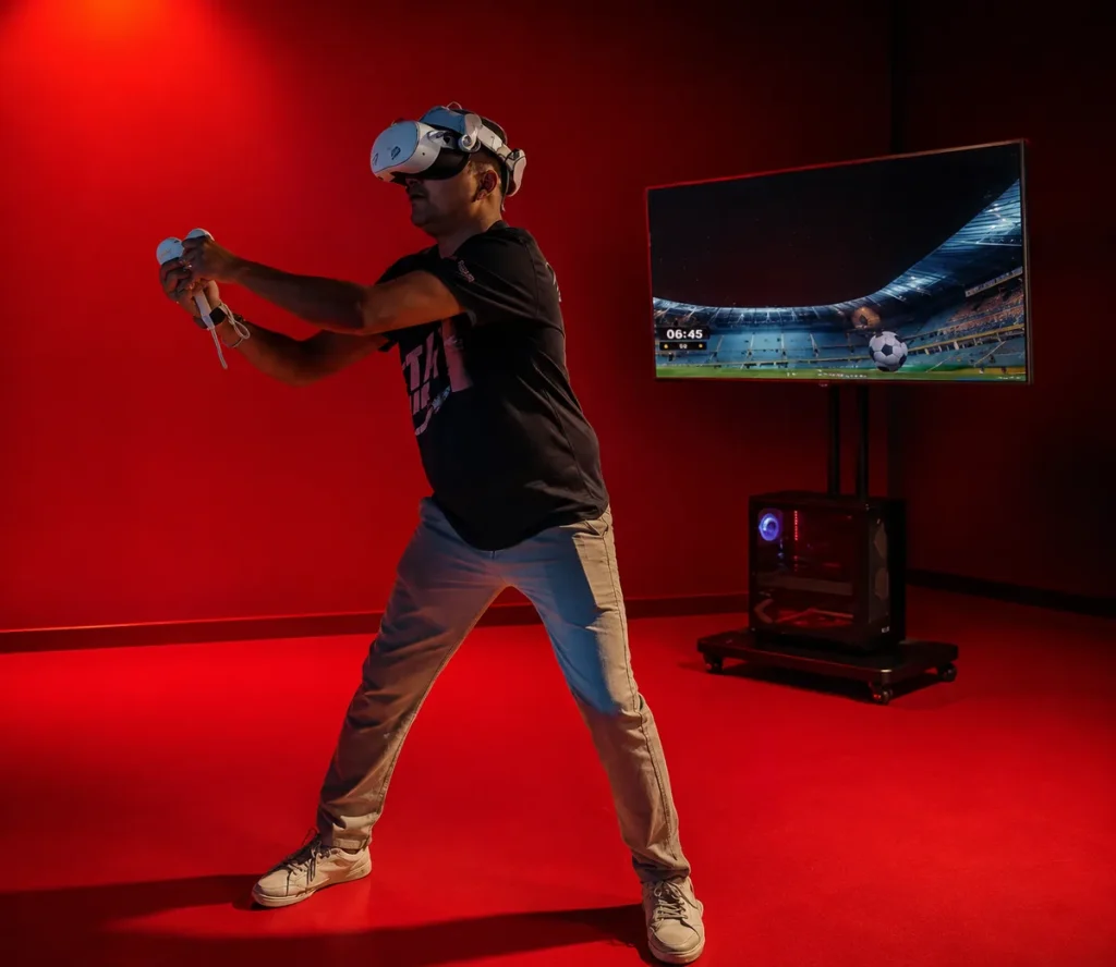 VR Goalkeeper game
