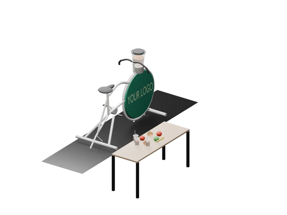 3D model - Bike Smoothie Shaker