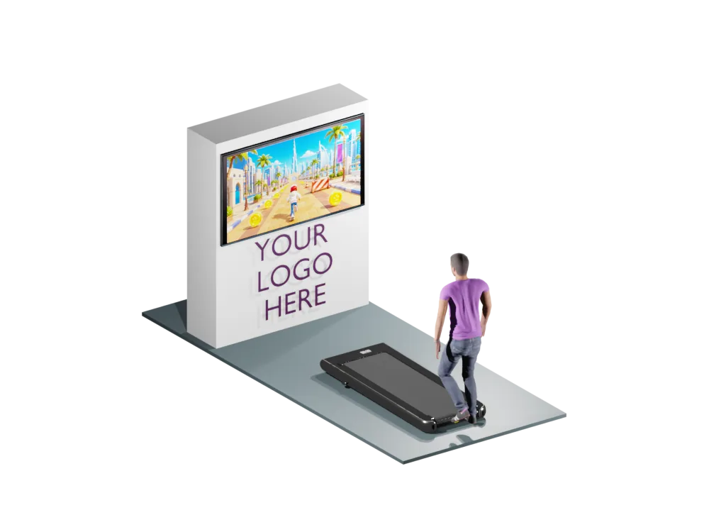 3D model - Interactive Running station