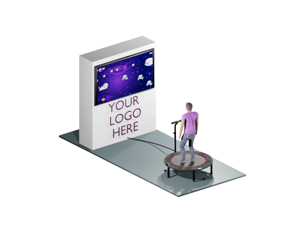 3D model - Interactive Trampoline